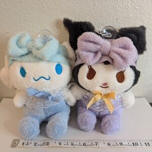 Sanrio Anime Plushies Toy Cartoon Cinnamoroll Set of 2